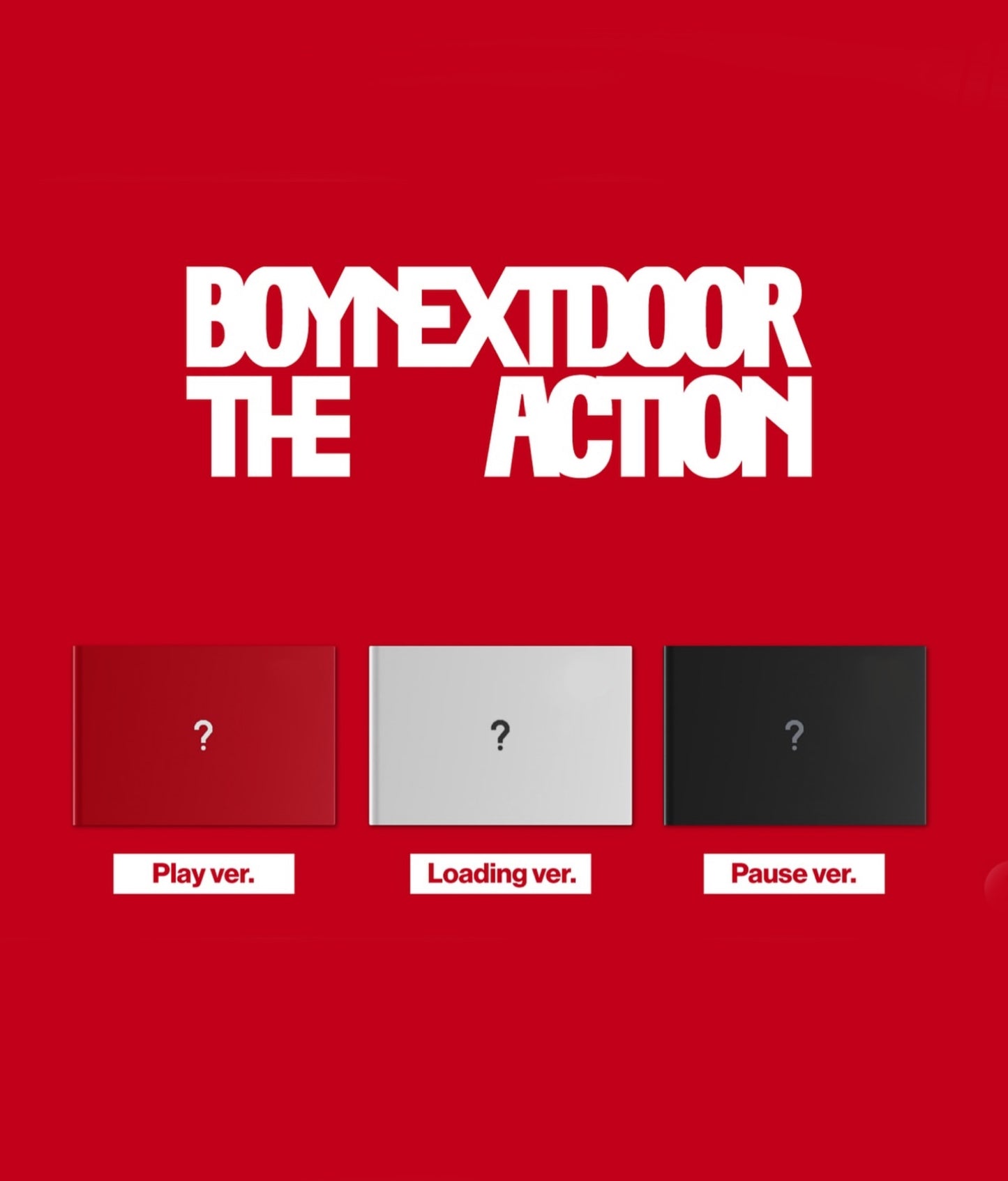 PREORDER BOYNEXTDOOR THE ACTION OFFICIAL ALBUM WITH WEVERSE SHOP GIFT