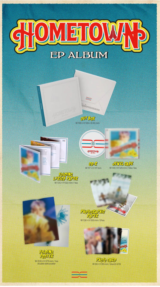 PREORDER GOT7 BAMBAM - HOMETOWN EP OFFICIAL ALBUM
