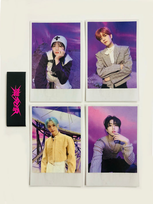 Stray Kids Rockstar Official POB Polaroid Set