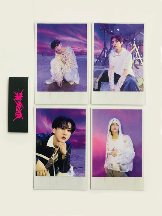 Stray Kids Rockstar Official POB Polaroid Set