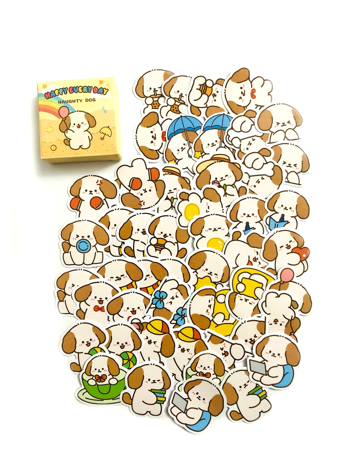 Kawaii Animal Sticker Pack (50 pcs)