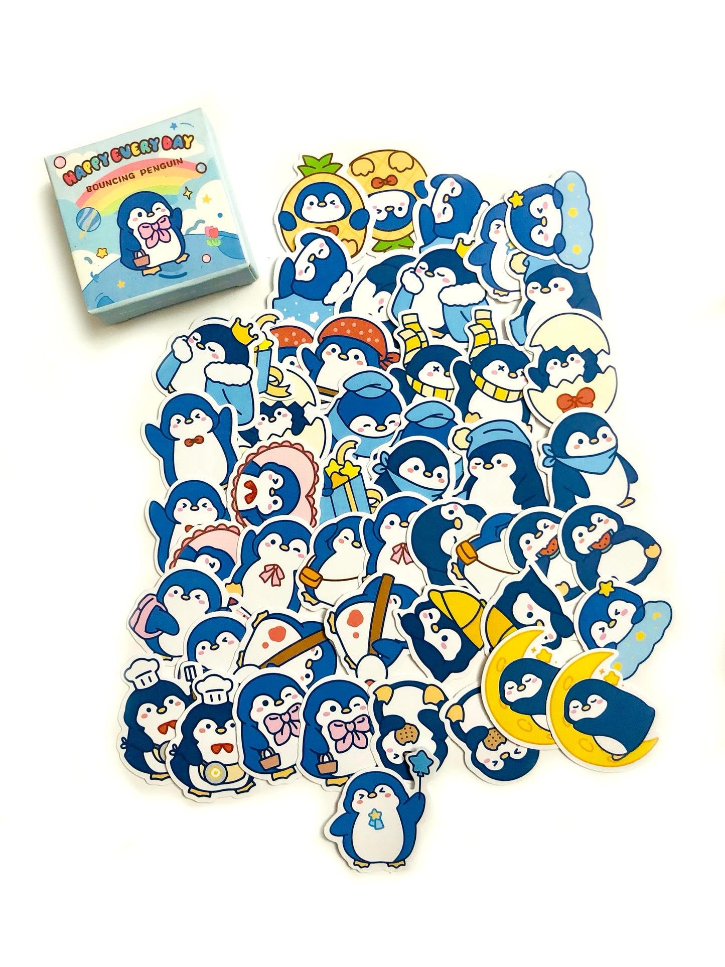 Kawaii Animal Sticker Pack (50 pcs)