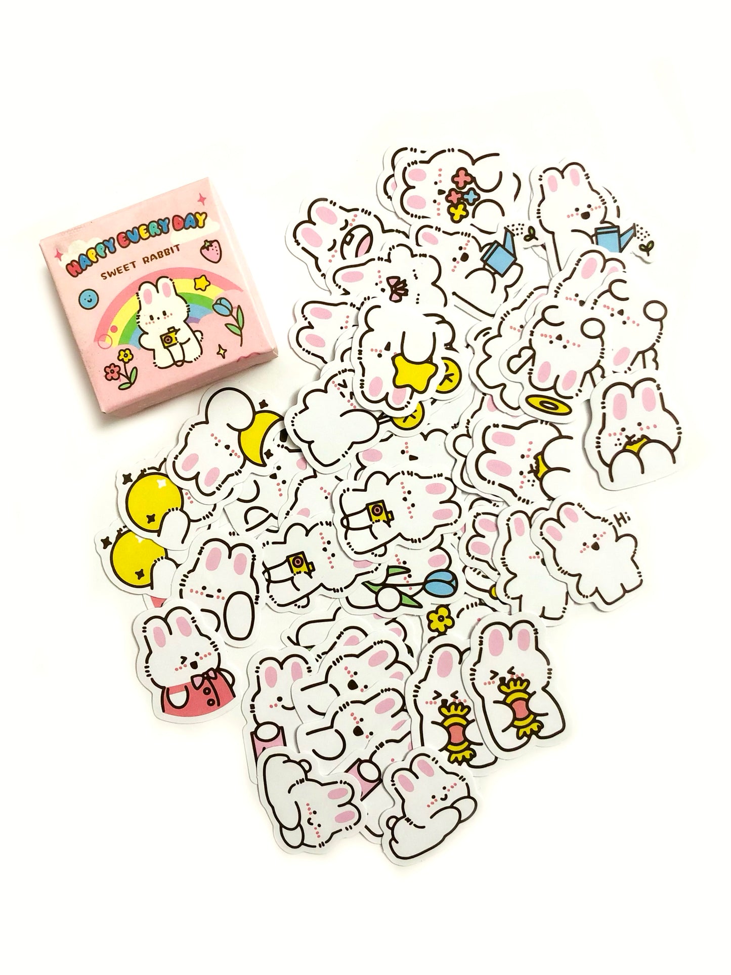 Kawaii Animal Sticker Pack (50 pcs)