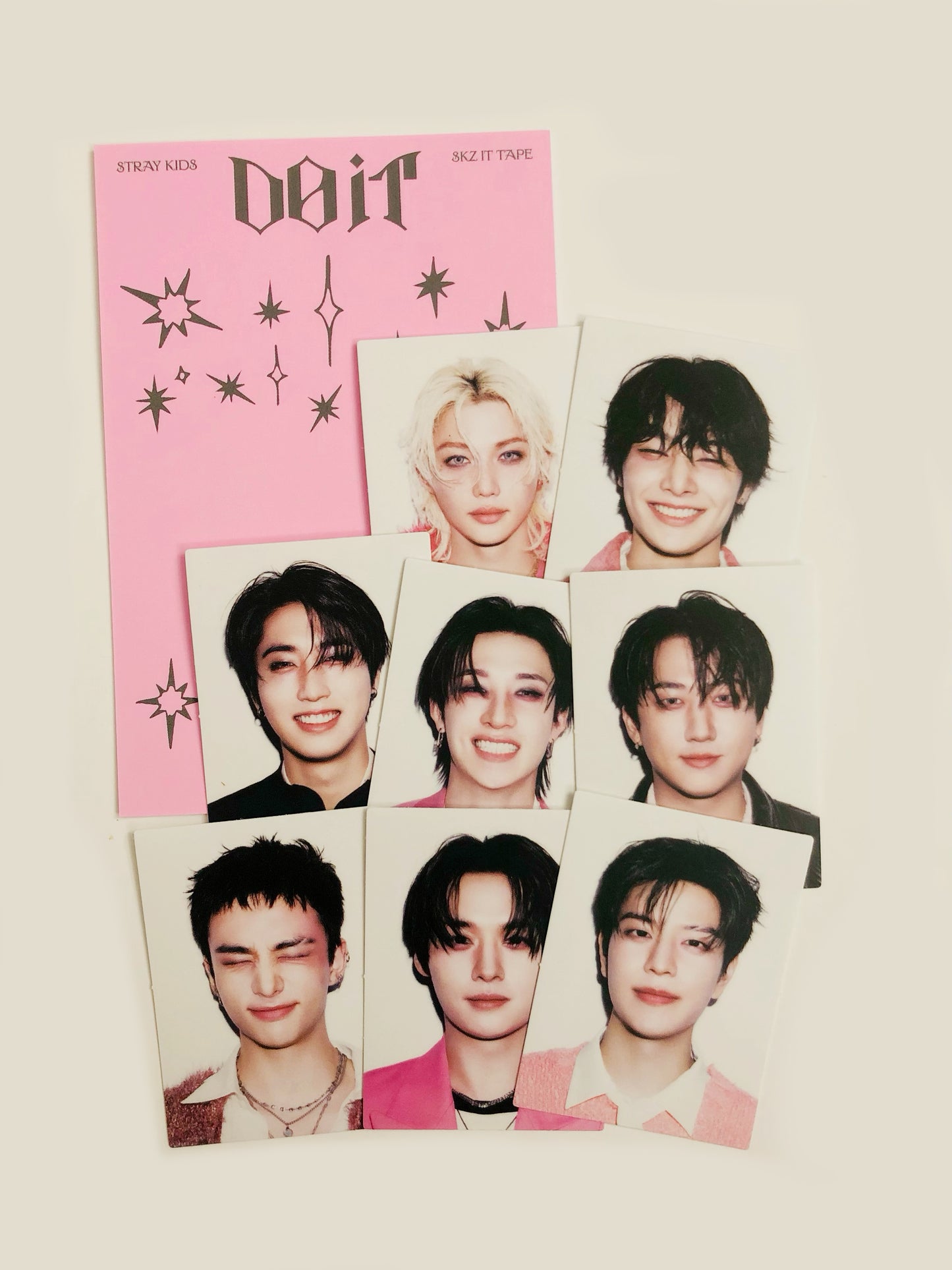 Stray Kids Do It Official POB ID Photo Set
