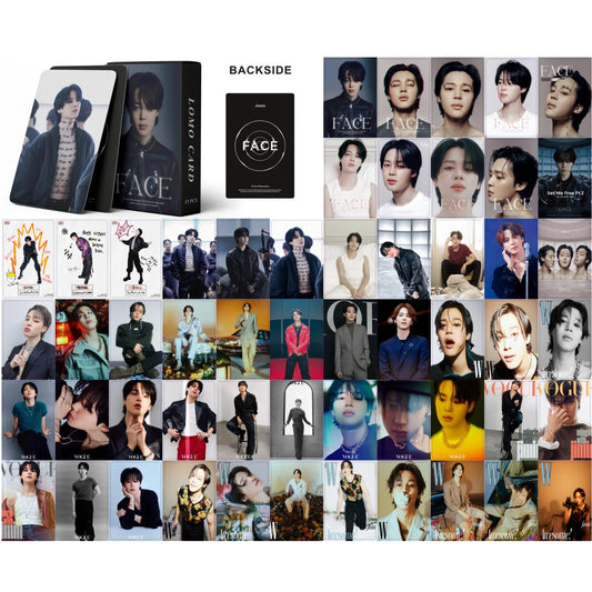 Jimin Face Lomocards (55 pcs)