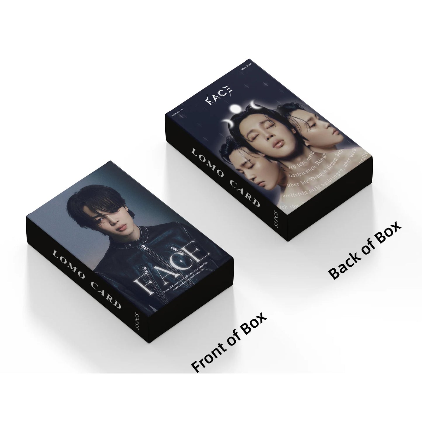 Jimin Face Lomocards (55 pcs)