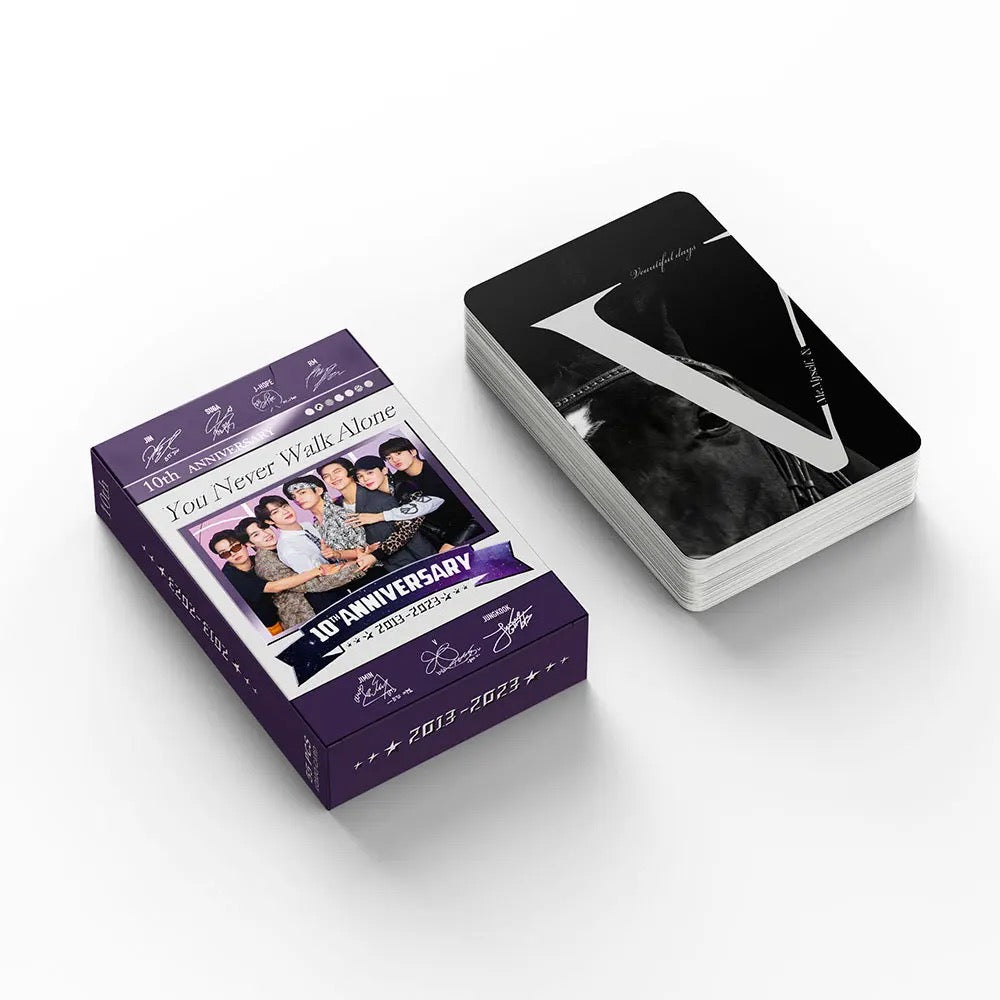 BTS 10th Anniversary Lomocards (55 pcs)