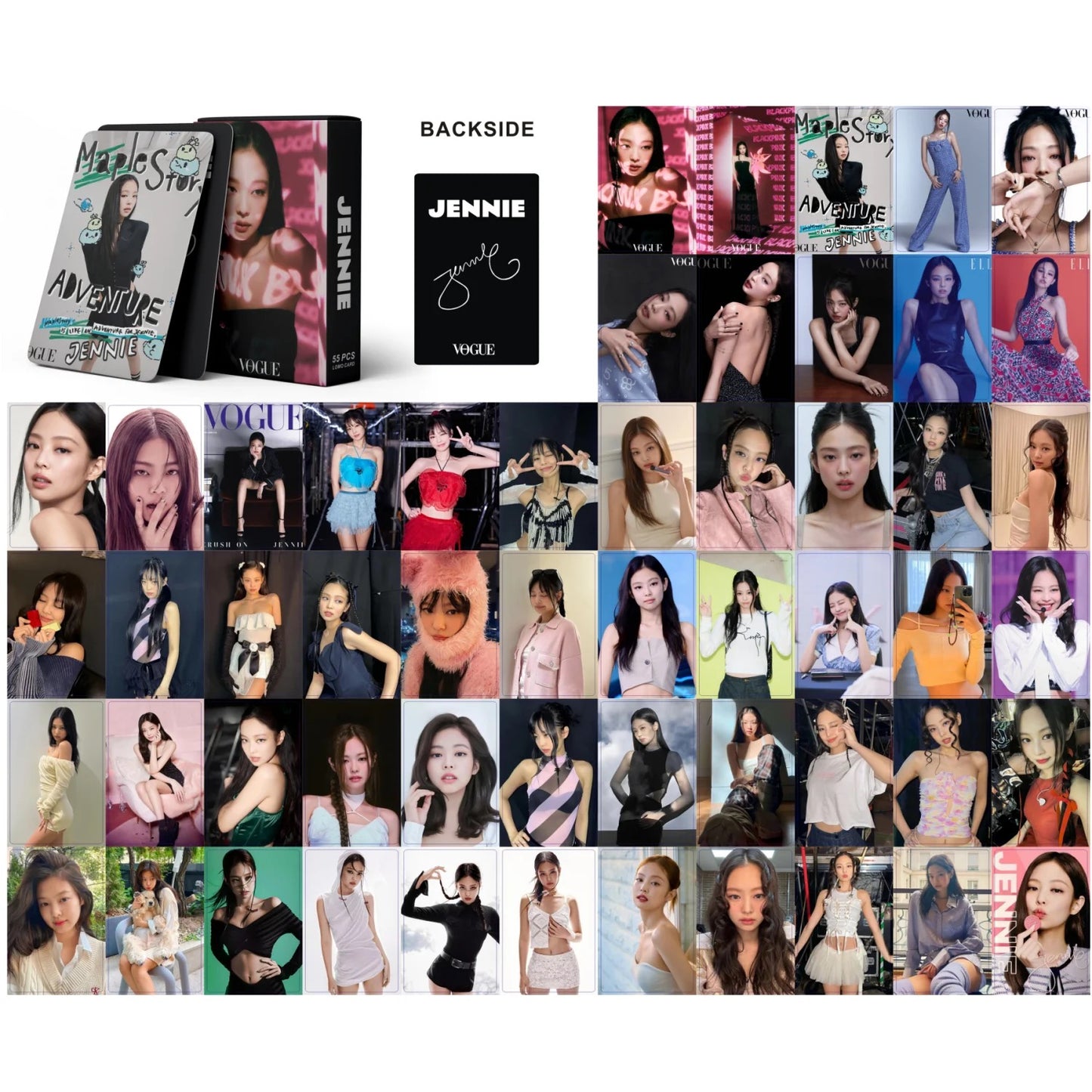 Jennie Lomocards (55 pcs)