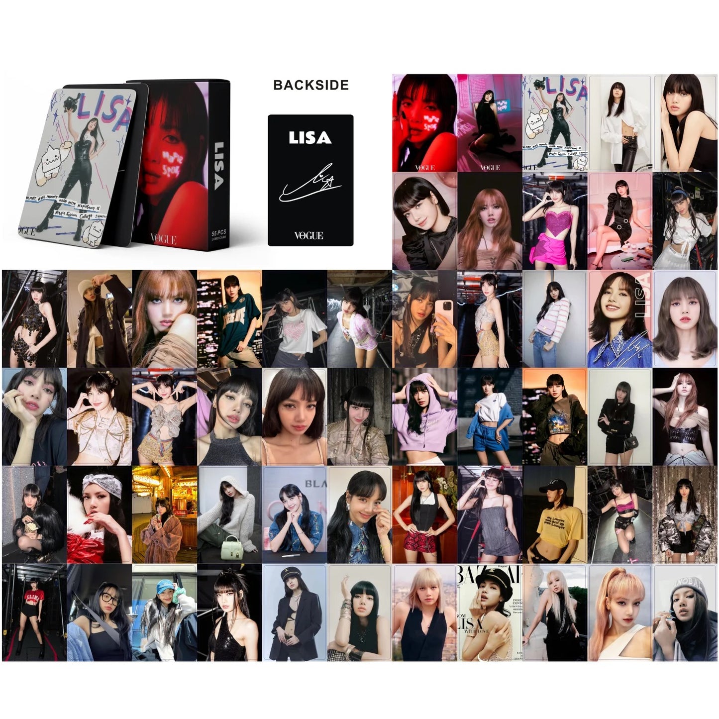 Lisa Lomocards (55 pcs)