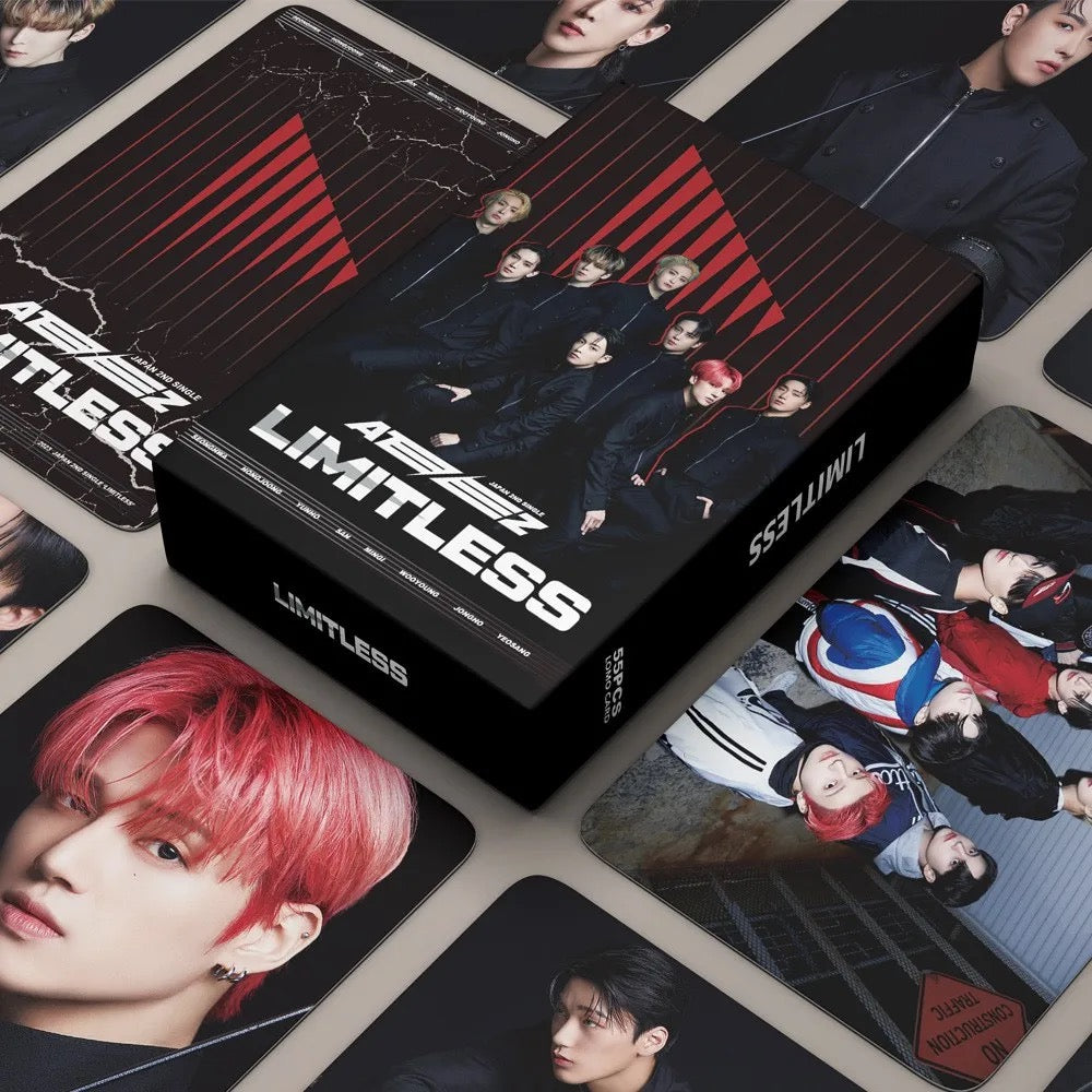Ateez Limitless Lomocards (55 pcs)