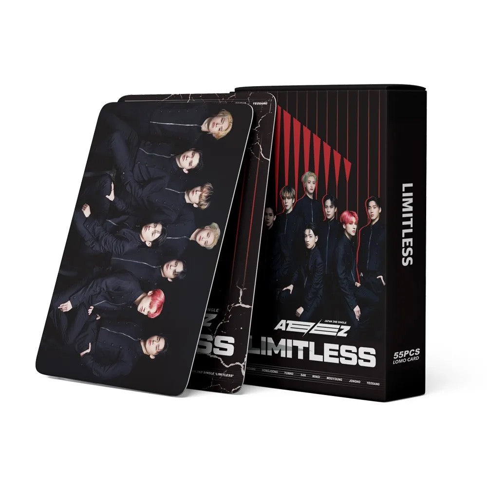 Ateez Limitless Lomocards (55 pcs)