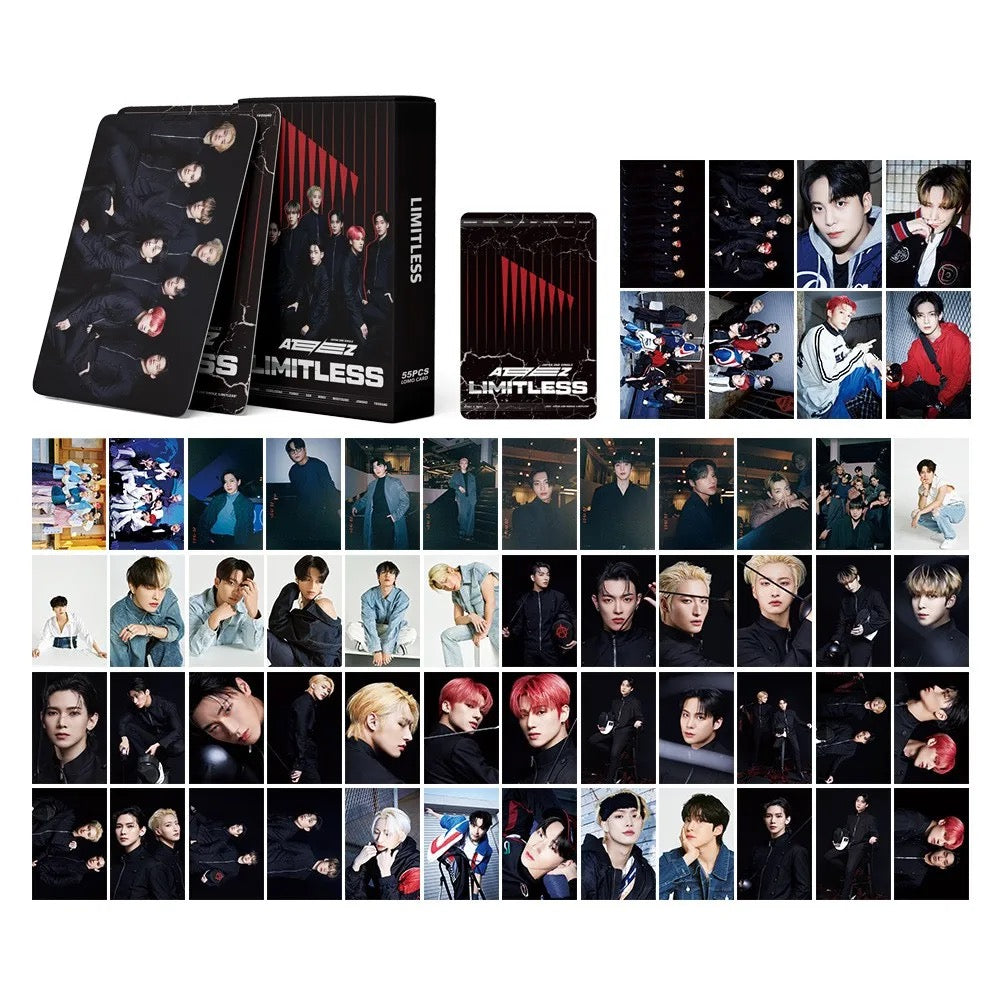 Ateez Limitless Lomocards (55 pcs)