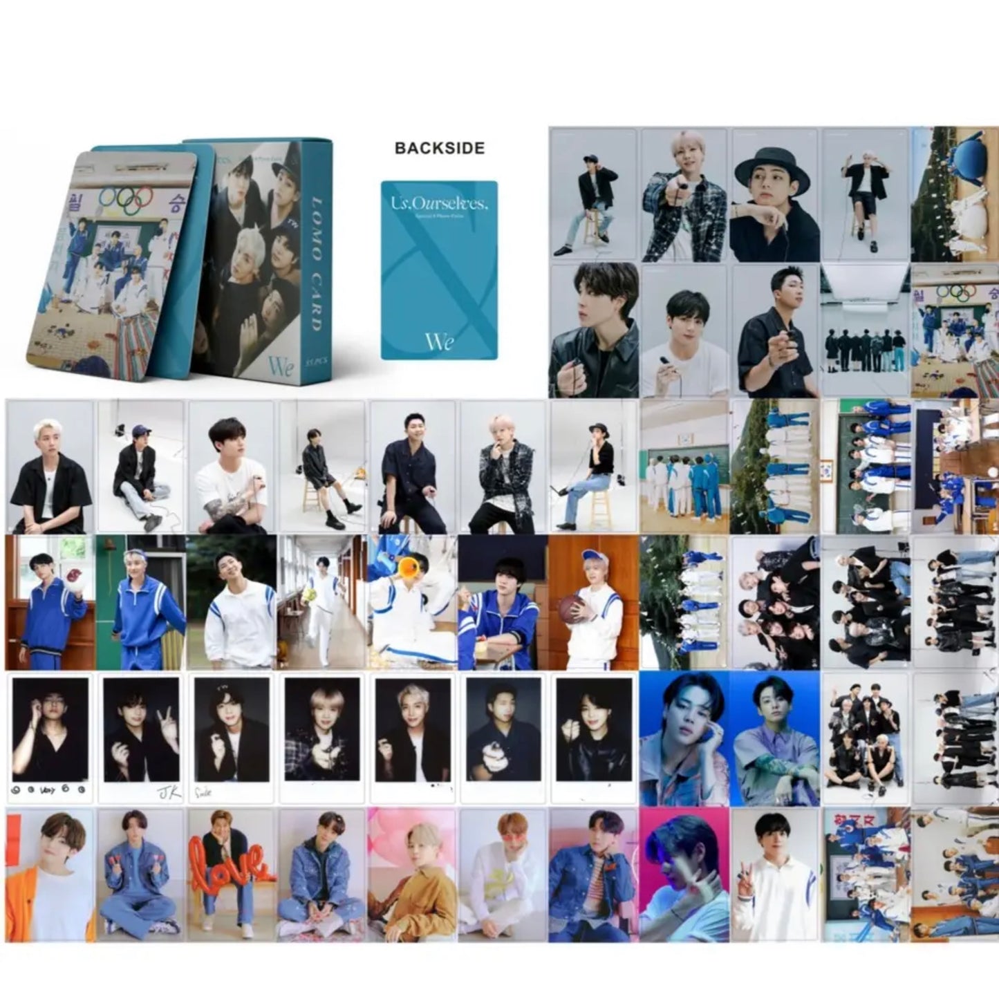 US, Ourselves & WE Lomocards (55 pcs)