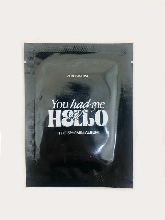 ZB1 - YHMAH Official Merch Photocards