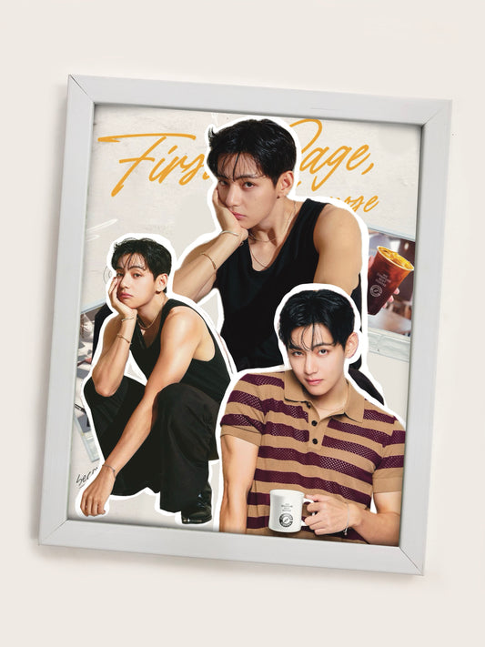 V Compose Coffee Wall Frame#2