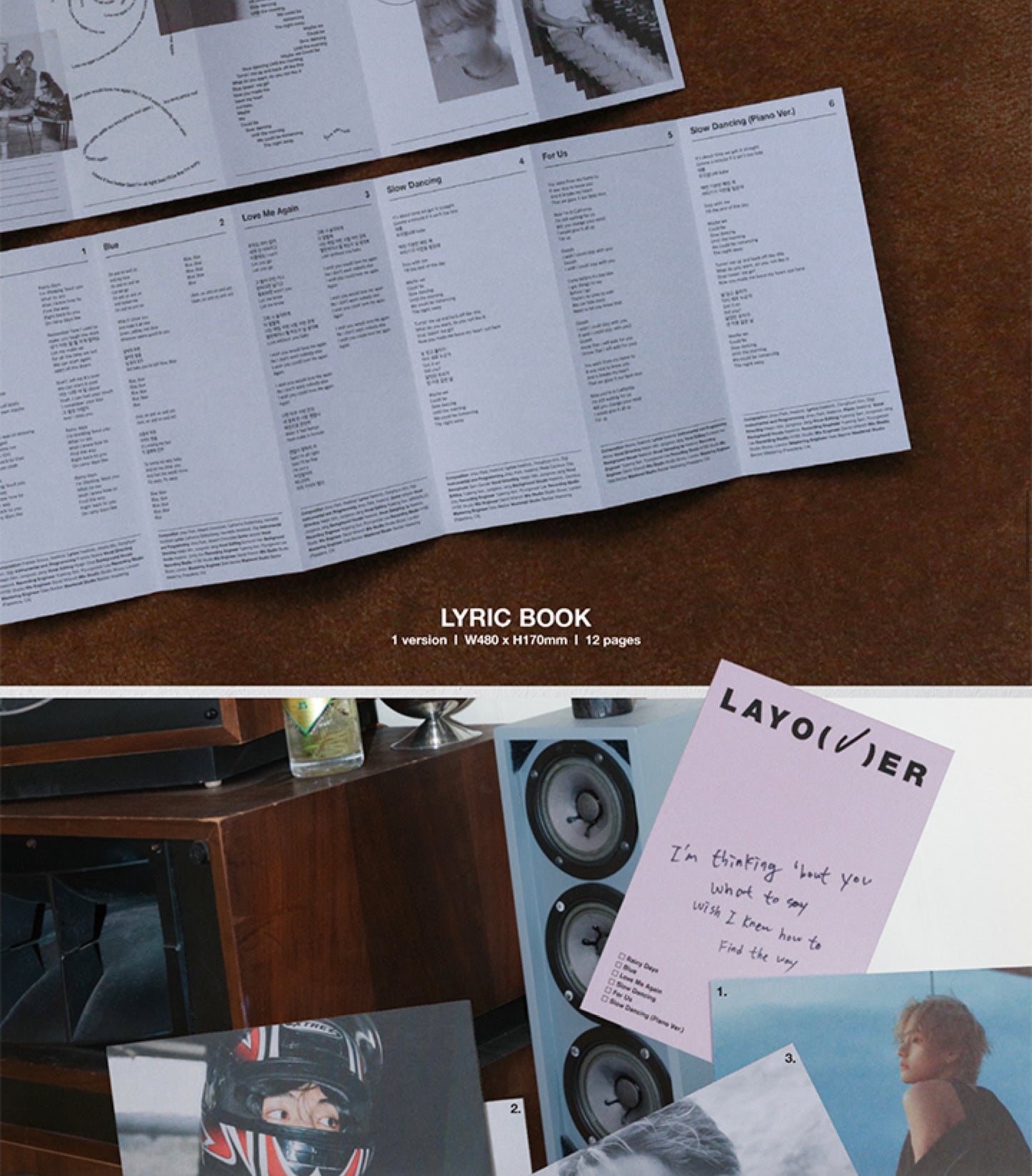 PREORDER V 1ST SOLO ALBUM LAYOVER