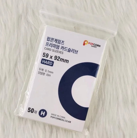 Popcorn Sleeves (50 Hard sleeves)