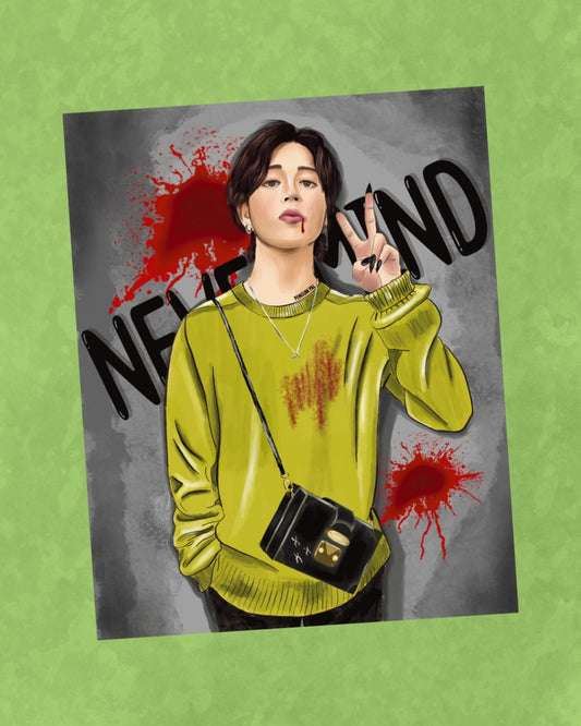 Jimin Halloween Artprint