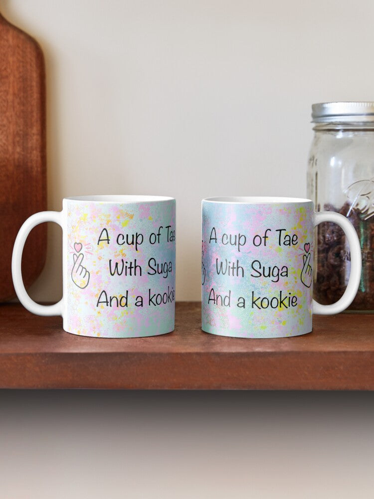 Tae, Suga Kookie Mug