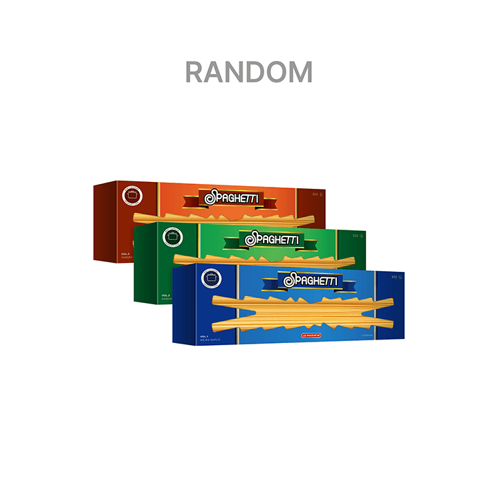 LE SSERAFIM SPAGHETTI OFFICIAL ALBUM WITH WEVERSE SHOP GIFT