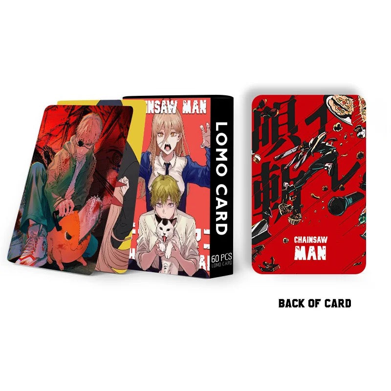 Chainsaw Man Double Sided Lomocards (60 pcs)