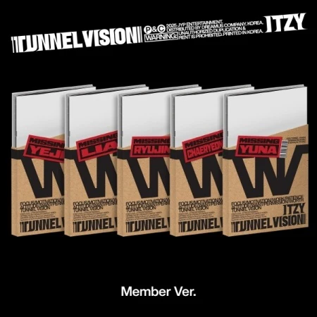 Preorder Itzy - Tunnel Vision Official Album with Apple Music Gift