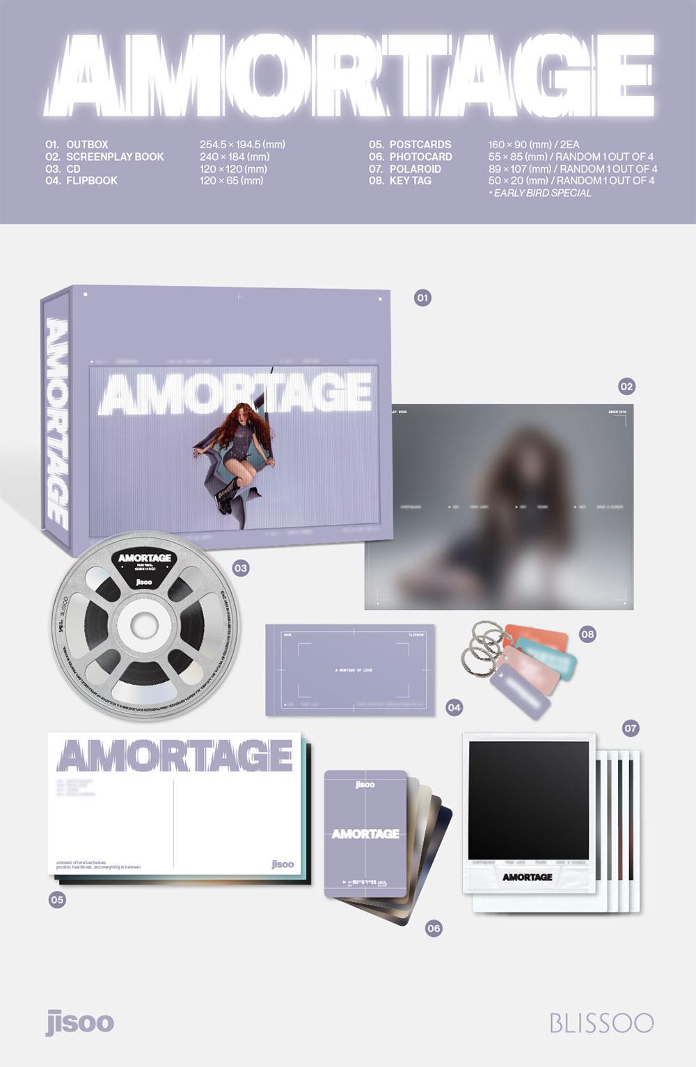 Jisoo Amortage Official Standard Album