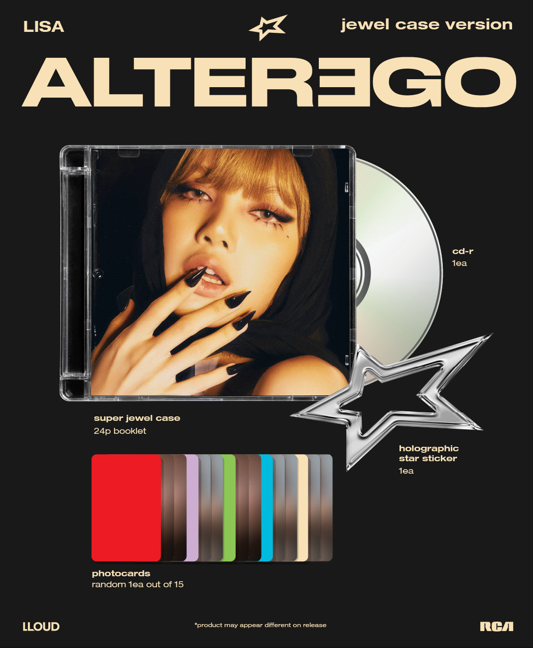 Lisa Alter Ego Official Jewel Case Album