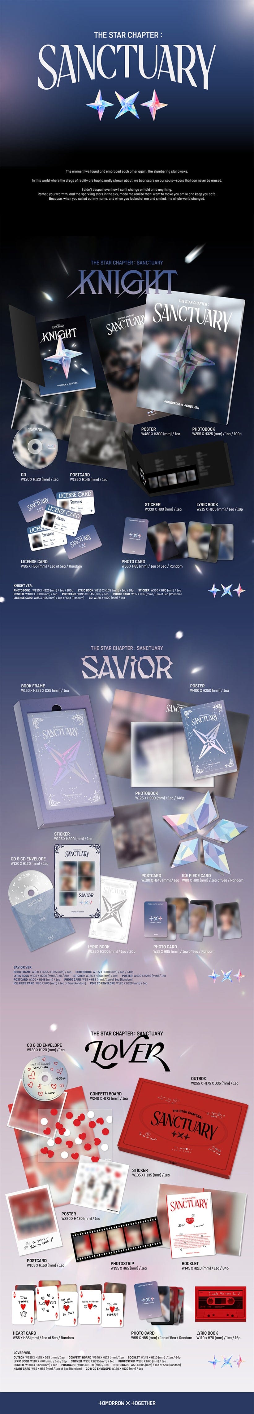 TXT Sanctuary Official Album