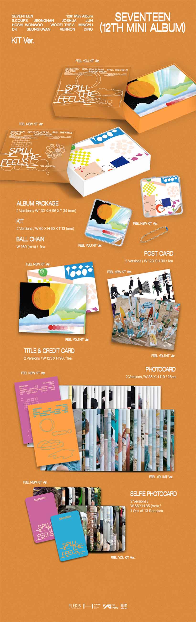 Seventeen Spill The Feels - KIT Official Album