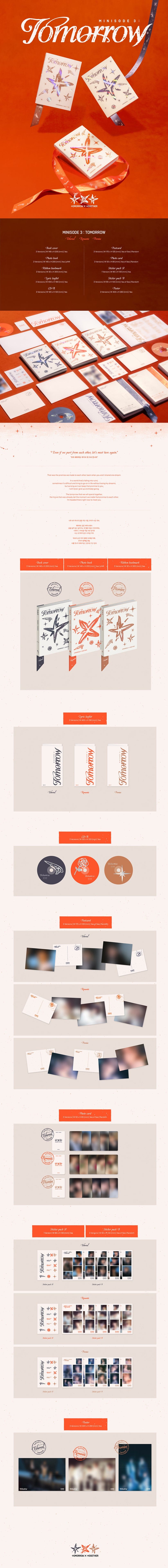 TXT Minisode 3 Tomorrow Official Album