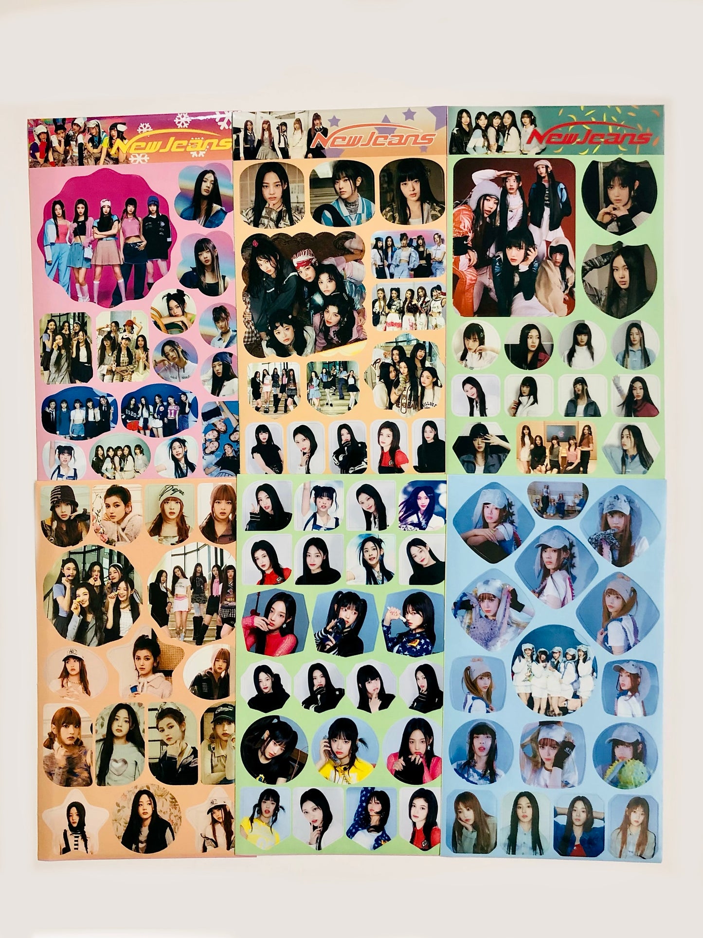 New jeans Sticker Sheets (Restickable)