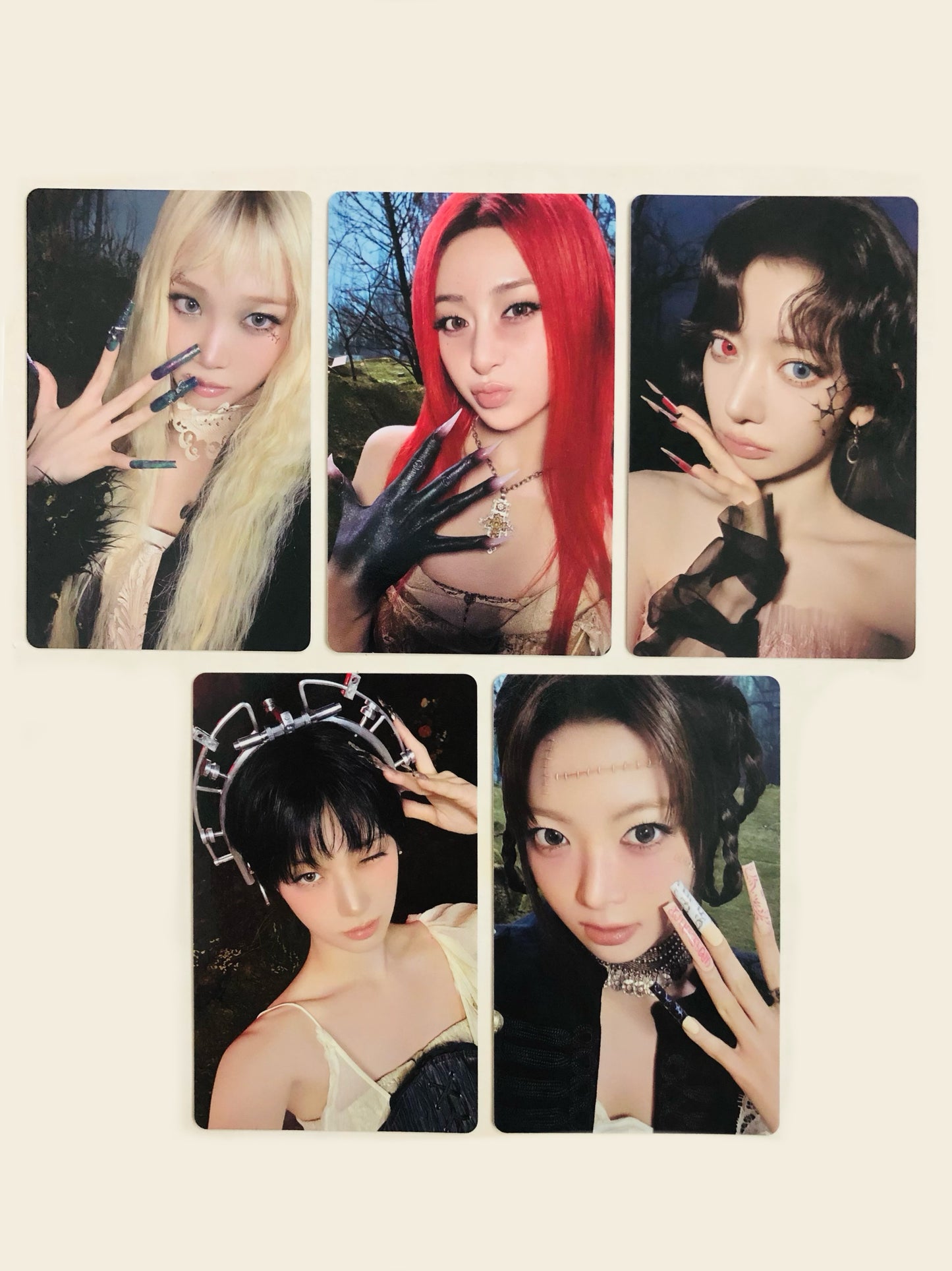 Le Sserafim Purpleflow Standard Official Weverse POB Photocards
