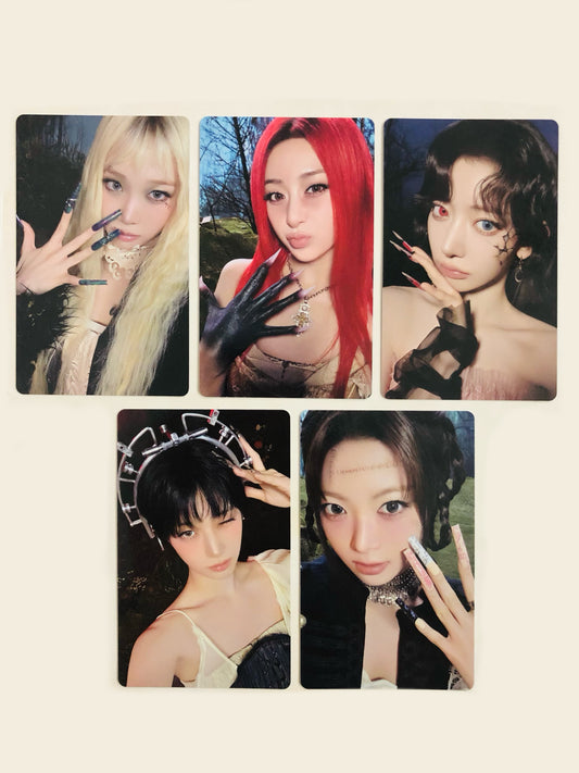 Le Sserafim Purpleflow Standard Official Weverse POB Photocards