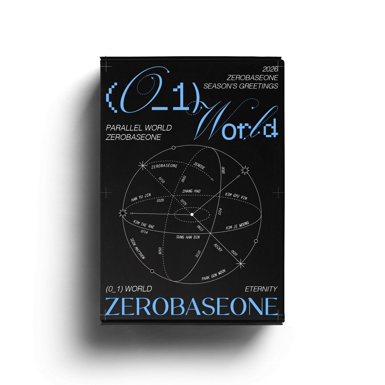 PREORDER ZEROBASEONE - (0_1) WORLD 2026 SEASON'S GREETINGS WITH APPLE MUSIC GIFT