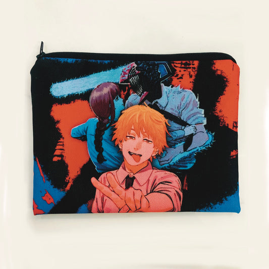 Chainsaw Man School Pouch