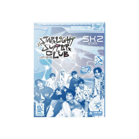 PREORDER STRAY KIDS - STRAIGHT SUPPER CLUB  2026 SEASON'S GREETINGS WITH FANS SHOP GIFT