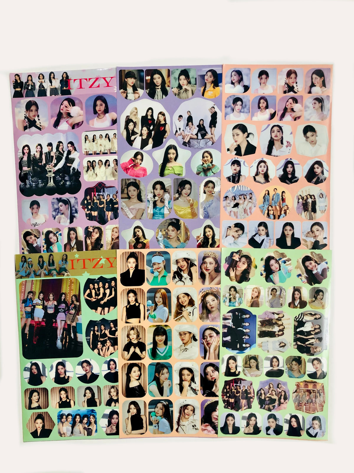 Itzy Sticky Notes Itzy Sticker Sheets (Restickable) – thepenguinpal