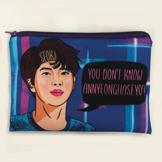 Jin fanart School Pouch