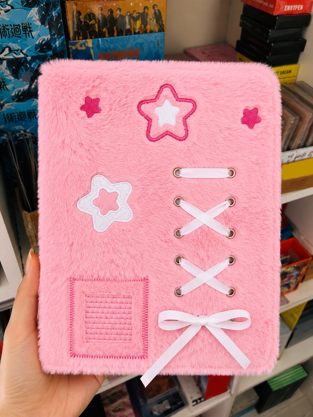 A5 Photocards Plush Pink Binder