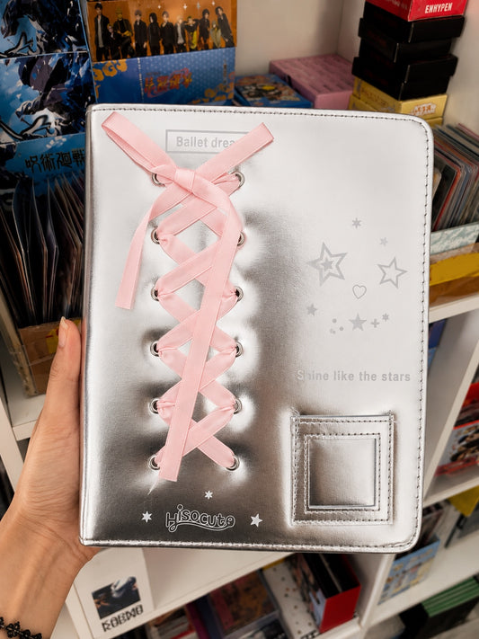 A5 Photocards Silver Ballet Binder
