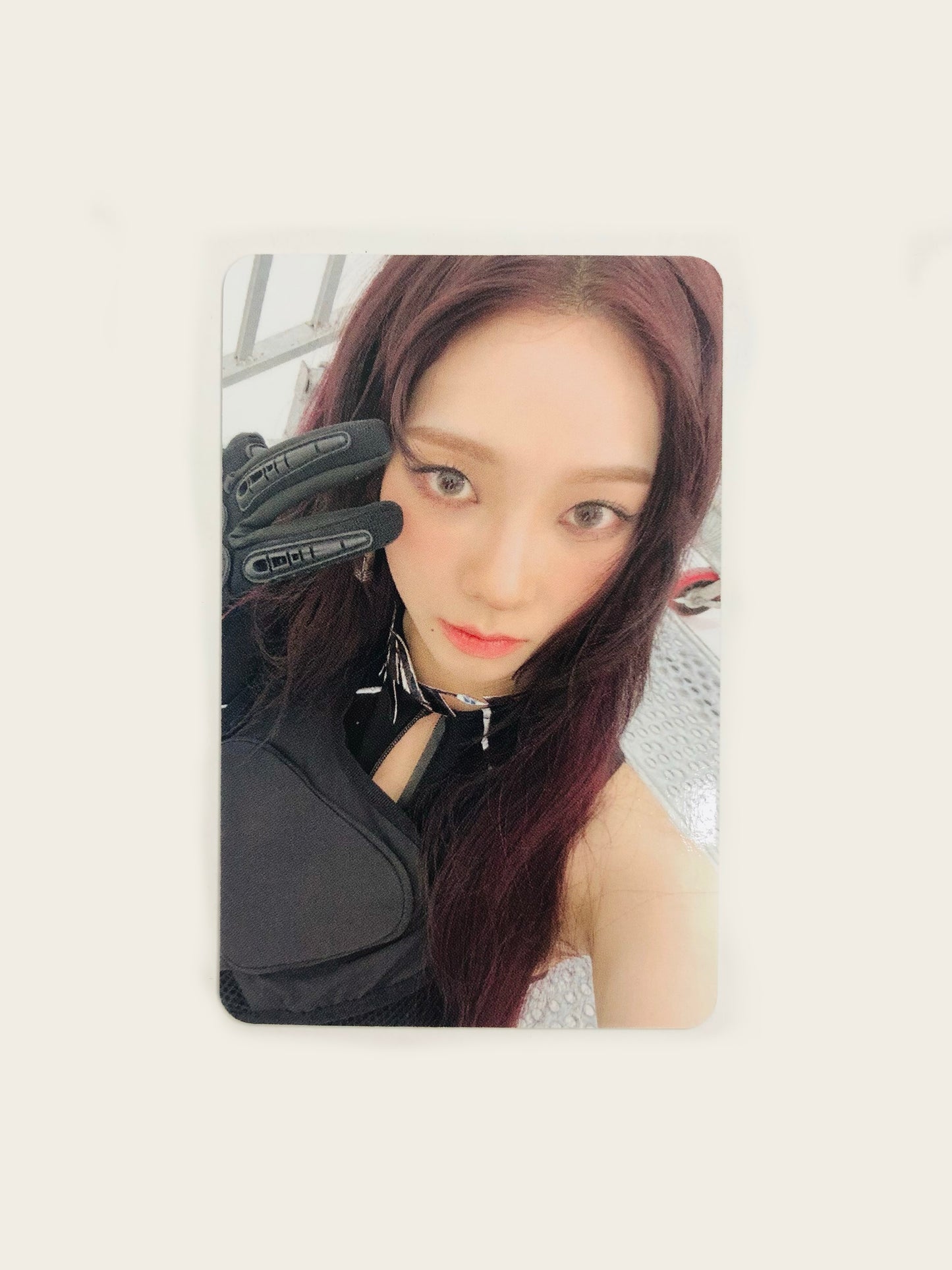 Aespa - Whiplash Official Apple Music POB Photocard (Karina)