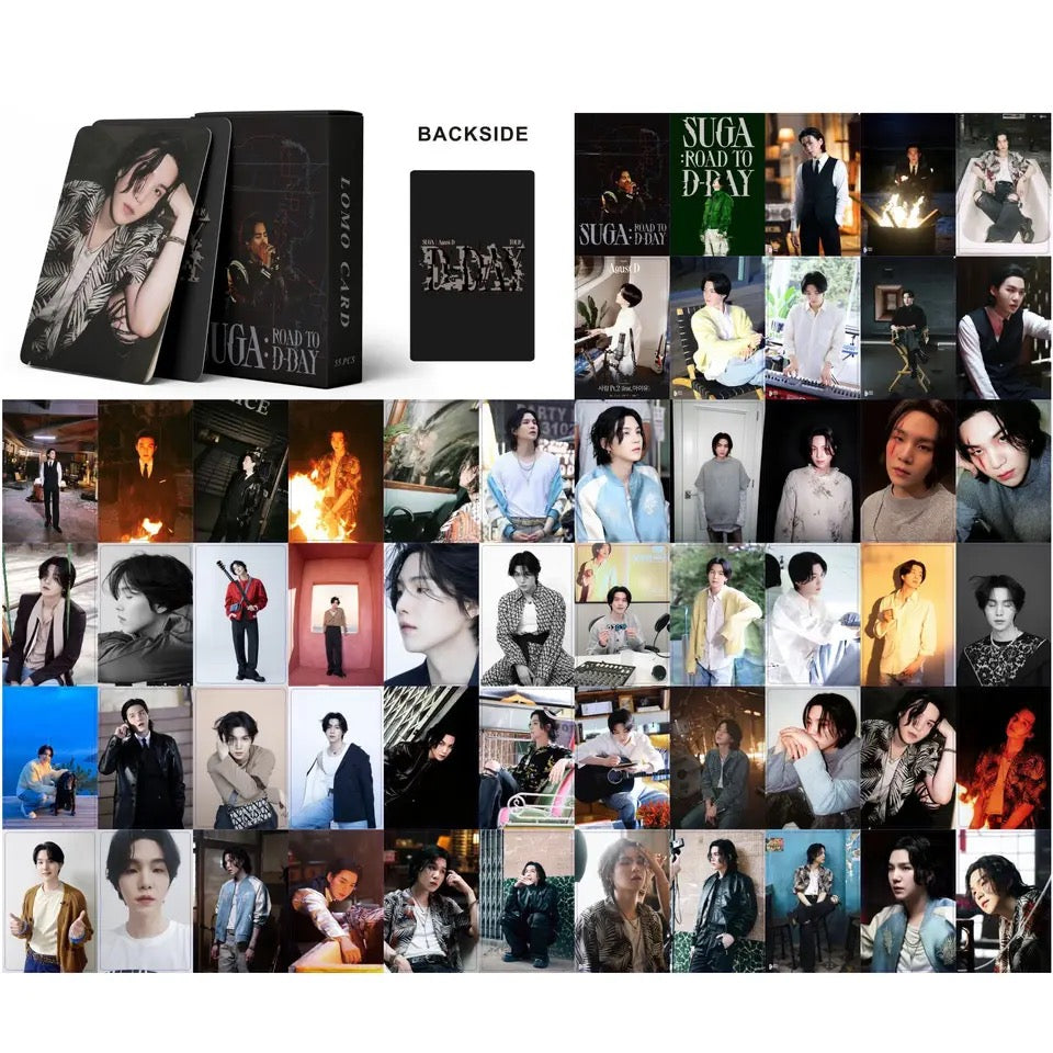 Suga D-Day Lomocards (55 pcs)