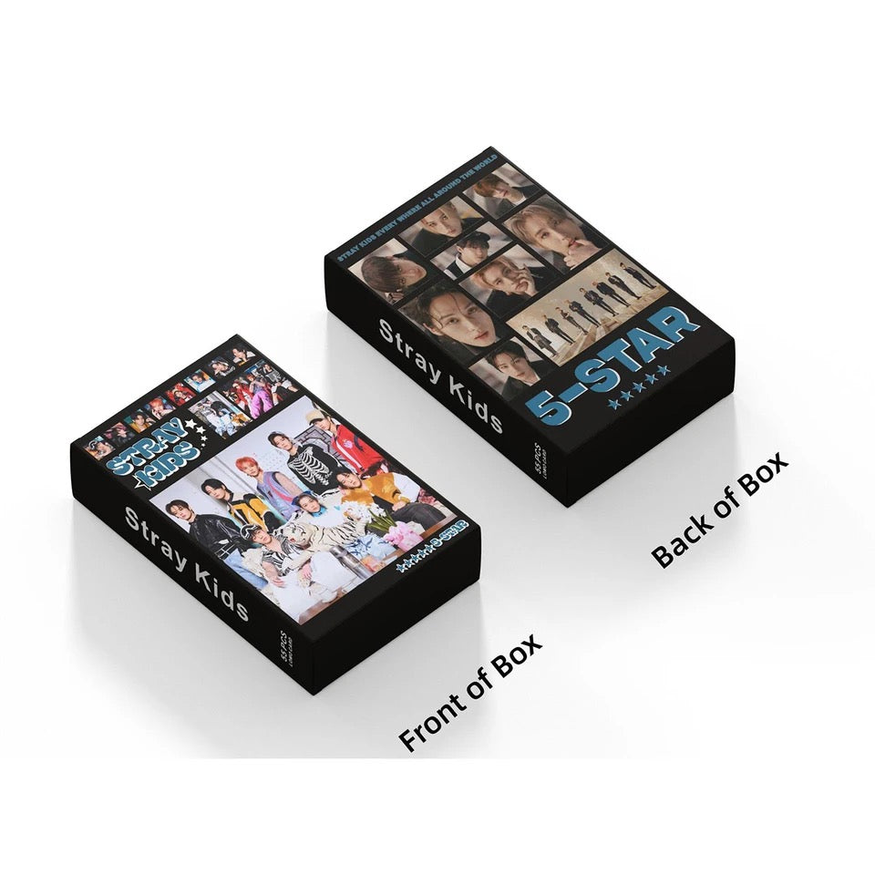 Stray Kids 5-Star Lomocards (55 pcs)
