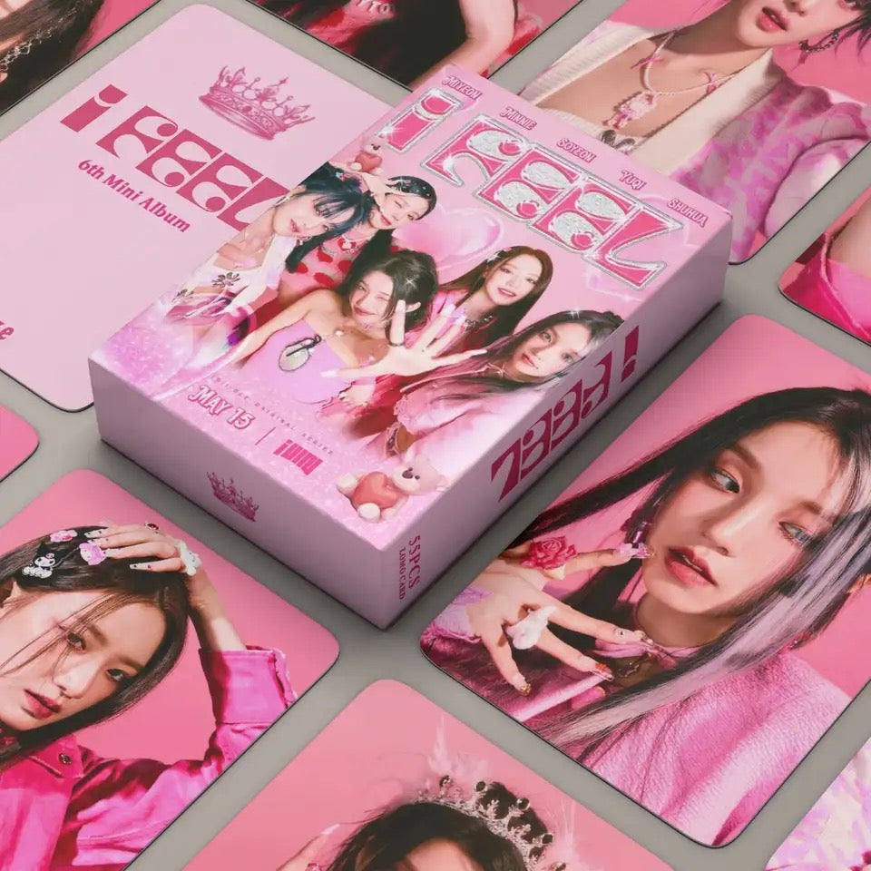 (G)I-DLE I feel Lomocards#2 (55 pcs)