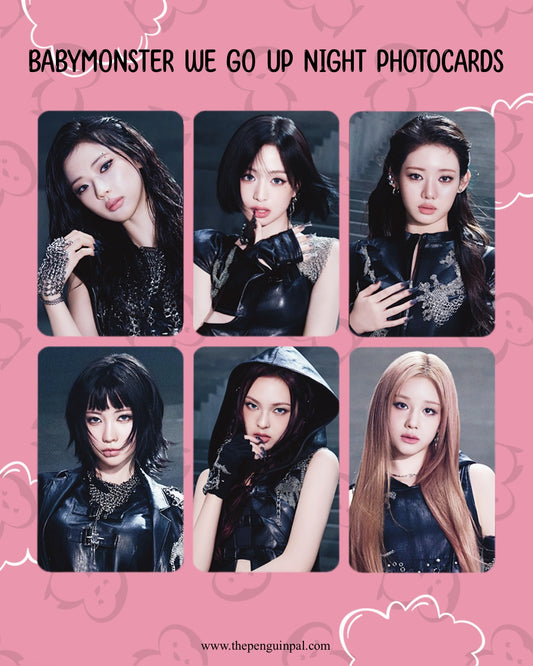 Babymonster We Go Up Night Photocards (6 pcs)
