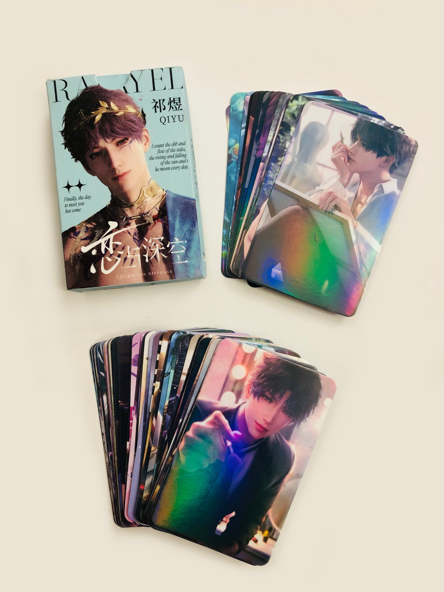 Love & Deepspace - Rafayel Holographic Photocards (55 pcs)