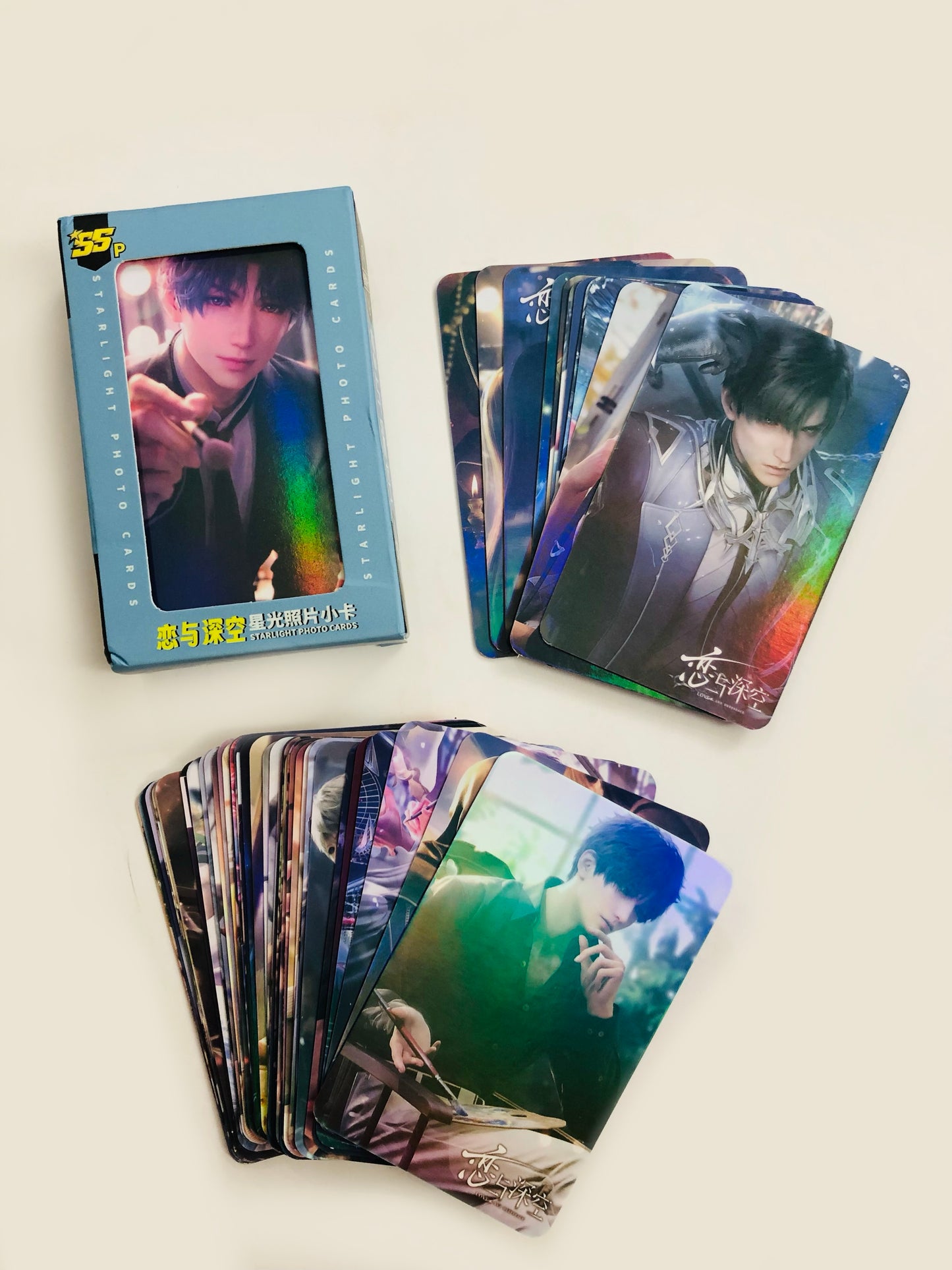 Love & Deepspace - Holographic Photocards (55 pcs)