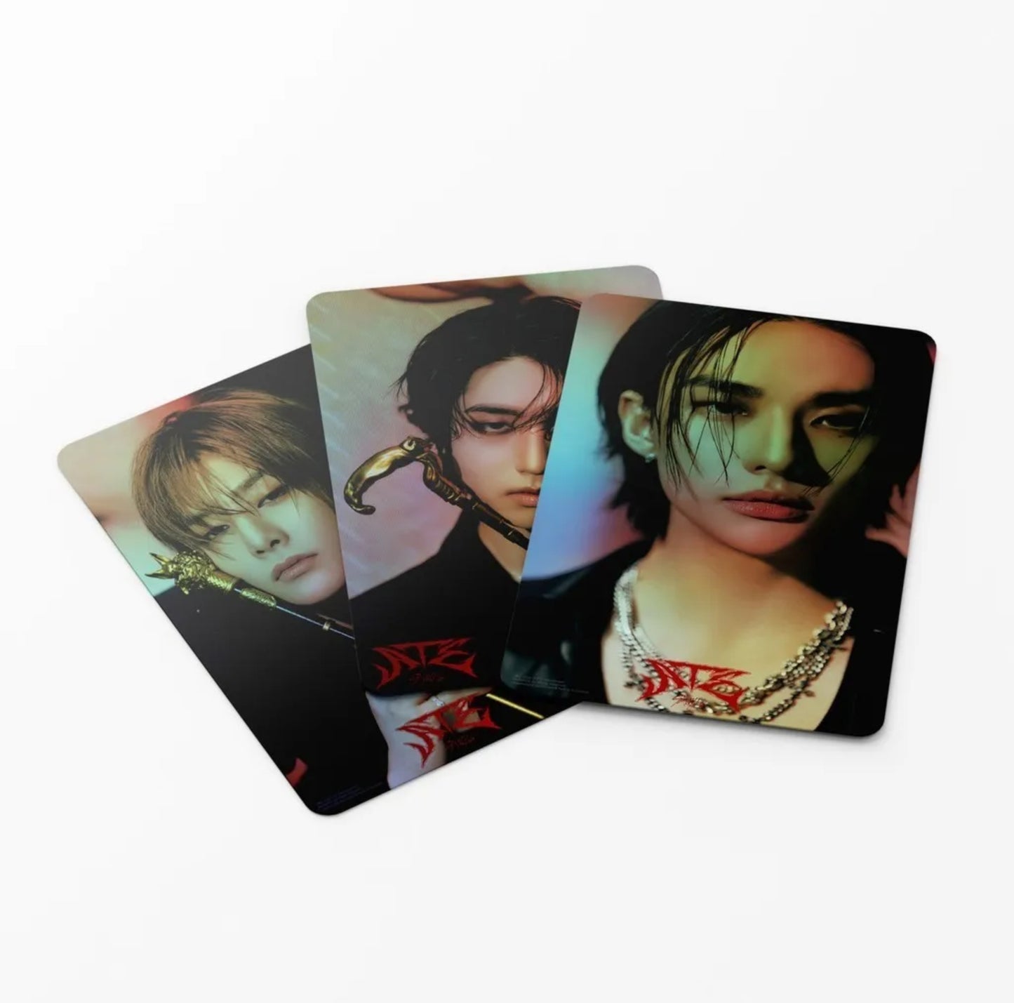 Stray Kids ATE Holographic Lomocards (55 pcs)