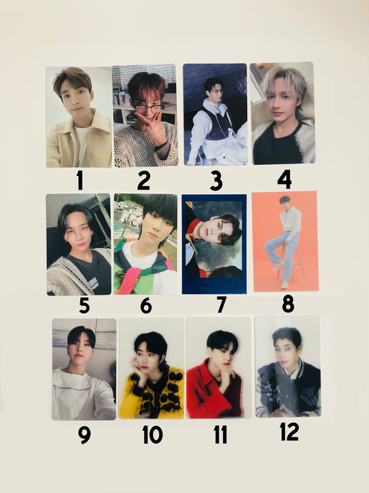Seventeen Official Misc Photocards